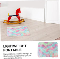 Dog Pads Small Dog Bed Plush Blanket Puppy Plush Blanket Pet Bed Mat Pet Sleep Mat Cat Cushion