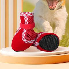 Pet Comfortable Shoes Set Permeable Dog Boot Comfortable Dog Booties Ensuring and Comfort