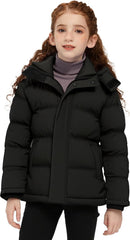 ZSHOW Girl's Winter Coats Waterproof Hooded Puffer Jacket Outerwear Winter Jacket