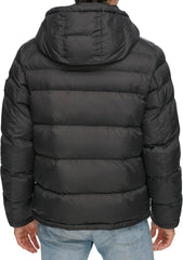 Tommy Hilfiger Men's Down Alternative Hooded Puffer Jacket (Standard and Big & Tall)