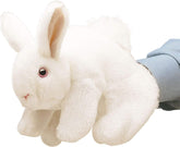 Folkmanis White Bunny Rabbit Hand Puppet