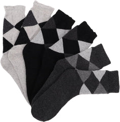 GALPADA Thick Woolen Cotton Socks Men's High Ankle Socks Comfortable for Sports