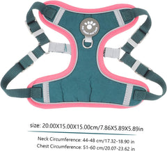 Reflective Dog Vest Harness with Leash Comfortable for Medium to Large Dogs Stylish Design Dark and Outdoor Adventures