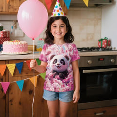 Girls Short Sleeve Shirts Cute Henley T-Shirts with Buttons Summer Clothes for Daily Wear or Back to School