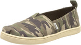 TOMS Boy's Alpargata Loafer Flat, Classic Camo, 13 Big Kid