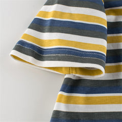 Boys Girls Camouflage Tee Tops Kids Short Sleeve Crewneck Shirts Clothes Toddler Baby Boys Summer T Shirt