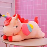 Pink Unicorn Plush Toy Unicorn Stuffed Animal Soft Plush Pillow 11 Inch, Plush Unicorn Birthday Gift Soft Plush Toy, Gift for Children, Friends