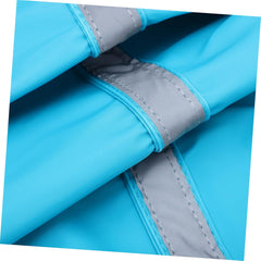TOYANDONA Reflective Extra Dog Raincoat Lightweight Hooded Jacket for Dogs Easy to Wear Comfortable Safe for Bad Weather Conditions