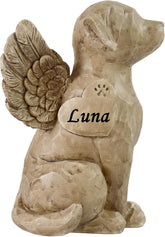 Personalized Dog Memorial Angel Statue, Pet Memorial Stones for Dogs, Pets Dog Grave Marker, Angel Pet Lost Gifts.