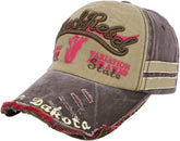 Ibluelover Washed Distressed Cotton Baseball Cap Unisex Adjustable Snapback Trucker Hat