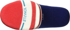 Stance mens No Show the Fourth St Liner Socks, Red, Small US