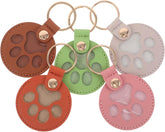 Hemoton 5pcs Memorial Pet Hair Collector Keychain Puppy Paw Keepsake Pendant Charm Decoration for Dog Cat Owners Remembrance Supplies