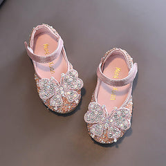Dress Shoes for Girls,Girls Baby Infant Crystal Princess Shoes Bling Pearl Sandals Shoes Kids Dancing Shoes Gift