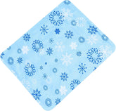 Gel Ice Pad Dog Cooling Pad Snowflake Pattern Mat for Dogs Cats Pet Cooling Mat Bed