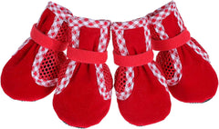 Pet Comfortable Shoes Set Permeable Dog Boot Comfortable Dog Booties Ensuring and Comfort