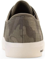 Sun + Stone Mens Green Camouflage Metal Eyelits Cushioned Kiva Round Toe Lace-Up Sneakers Shoes 8.5 M
