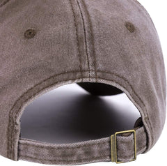 Ibluelover Washed Distressed Cotton Baseball Cap Unisex Adjustable Snapback Trucker Hat