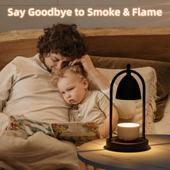 Dioche Candle Warmer, Electric Candle Warmer Lamp Candle Warmers Candle Lamp Warmer Candle Warmer Lamp with Timer for Various Candles