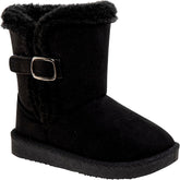 Josmo Girl's Warm Faux Fur Ankle Snow Winter Kids Boots