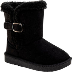 Josmo Girl's Warm Faux Fur Ankle Snow Winter Kids Boots