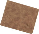 cdar Wallet, Slim Wallet For Men,Thin Minimalist Bifold Design, Metal Wallet With Money Clip For Men,Credit and Debit Cards, Driver's License Coffee