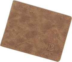 cdar Wallet, Slim Wallet For Men,Thin Minimalist Bifold Design, Metal Wallet With Money Clip For Men,Credit and Debit Cards, Driver's License Coffee