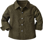 Toddler Boys Long Sleeve Winter Autumn Shirt Tops Coat Outwear for Babys Clothes Fleece Green Penguins Boys Tee Undershirts