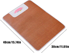 Cat Mat, Cooling Pad, Pet Supply, 15.75x11.81x0.39 Inches Ice Rattan, Wear-Resistant Design, for Sofa Bed Kennel Cage Car Indoor Outdoor Dog Cat Resting Comfort Use