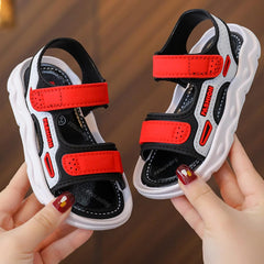 Boy Fashion Comfortable Beach Sandals With Soft Soles In Summer Hiking Shoes Kids
