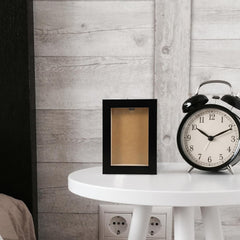 Desktop Picture Frame Wooden Photo Frame for Tabletop Display Elegant Design for Family Photos Memorials and Vintage Decor