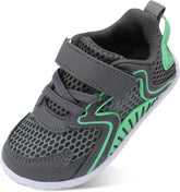 L-RUN Toddler Shoes Barefoot Boys Girls Summer Walking Sneakers Lightweight School Dress Shoes Outdoor Footwear