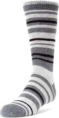 MeMoi Rings and Rungs Boys Cotton Blend Striped Socks