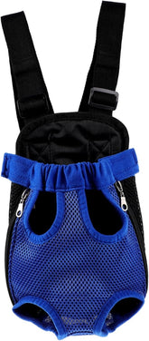 Milisten Versatile Pet Carrier Bag for Dogs and Cats Lightweight Breathable Pet Backpack for Travel Wide Straps Random Color