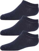 MeMoi Kids Low Cut Cotton Blend Socks 3-Pack