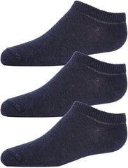 MeMoi Kids Low Cut Cotton Blend Socks 3-Pack