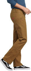 Dickies Women's Relaxed Straight Stretch Double-Front Carpenter Pant