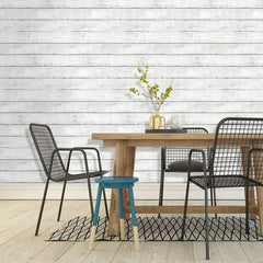 MulYeeh 17.7'' x 118'' Peel and Stick Wallpaper Wood Plank Faux Wood Wallpaper Removable Self-Adhesive Vintage Wall Covering Prepasted Decorative