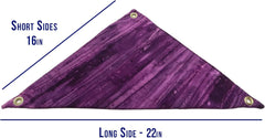 Hammock for Bearded Dragons, Purple Sawgrass Fabric with Suction Cup Hooks