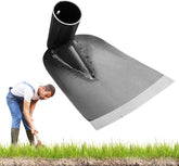 Manganese Steel Hoe Head - Heavy Duty Garden Digging Tool, Durable Edge Weeding Hoe | Hand Tools Manganese Steel Cultivator Replacement Parts, Versatile Farming and Landscaping Hand Tool, Effici