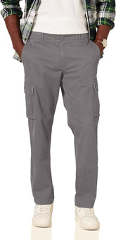 Amazon Essentials Men's Straight-Fit Stretch Cargo Pant (Available in Big & Tall)