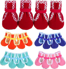Pet Comfortable Shoes Set Permeable Dog Boot Comfortable Dog Booties Ensuring and Comfort