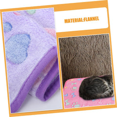 SUPVOX 3pcs Small Dog Blanket Fleece Pet Bed Washable Pet Blanket for and Warm for Cats Dogs
