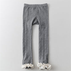 Girl Stretchy Stockings Spring Soft Tights Pantyhose Pants Leggings For Kid Children 6-60 Months Little Girl Leggings School