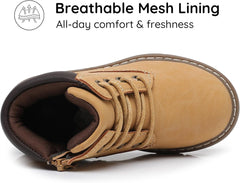 Apakowa Toddler Little Boys Water Resistant Ankle Work Boots (Toddler/Little Kid)