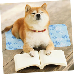 Yardwe Pet Cooling Mat Self-Cooling Gel Ice Pad for Dogs and Cats Multi-Functional Breathable Bed Mat for Hot Summer Easy to Clean Portable Design