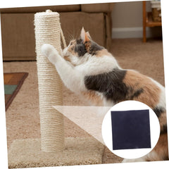 Kisangel Self Adhesive Cat Scratch Mat Carpet Protector for Furniture Versatile Scratch Pad for Cats for Cat Trees and Wall Coverings