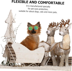 Totority Funny Dog Goggles 10pcs Pet Sunglasses Kitten Cat Props Adorable and Fashionable