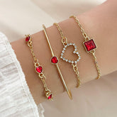 Elegant Bangle Cuffs for Ladies Sophisticated Cuff Set Beautiful Jewelry Present for Her