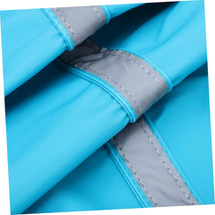 Dog Reflective Raincoat Hood for Breeds Lightweight and Portable Pet Rain Gear for Outdoor Use for Labrador and Retriever Lake