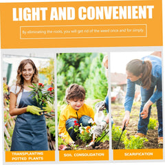 Mipcase Gardening Tool Hand Weeder Stainless Steel Ergonomic Puller for Efficient Garden Weeding and Removal Lightweight Multi-Function Tool for Easy Use